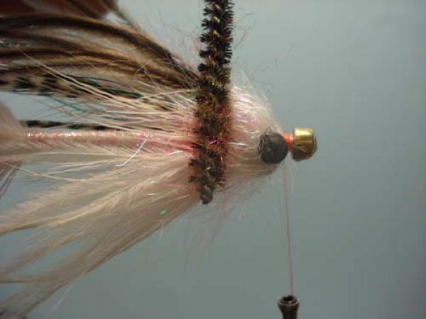 White Intruder Tube Fly